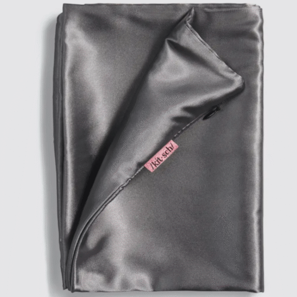 Satin Pillowcase - Charcoal