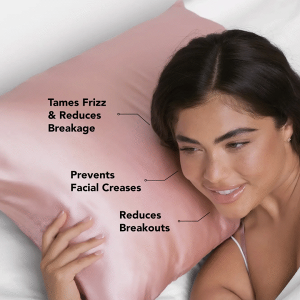 Satin Pillowcase - Blush